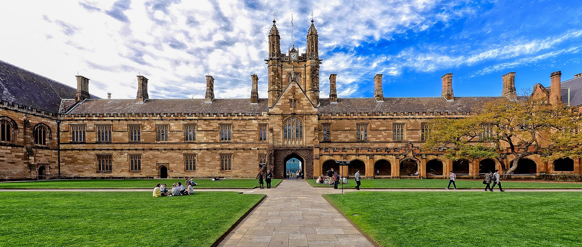 Main Quadrangle, University of Sydney, Australia