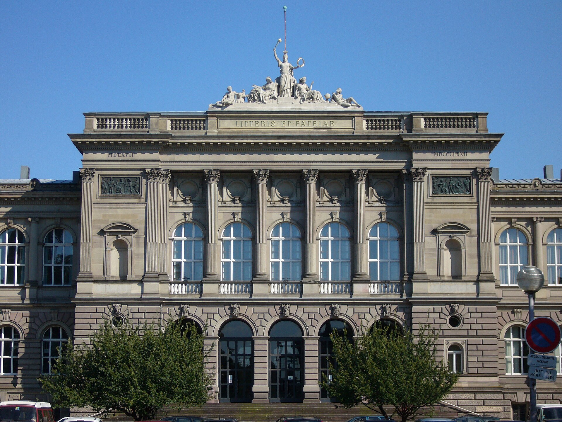 The Palais universitaire, Strasbourg