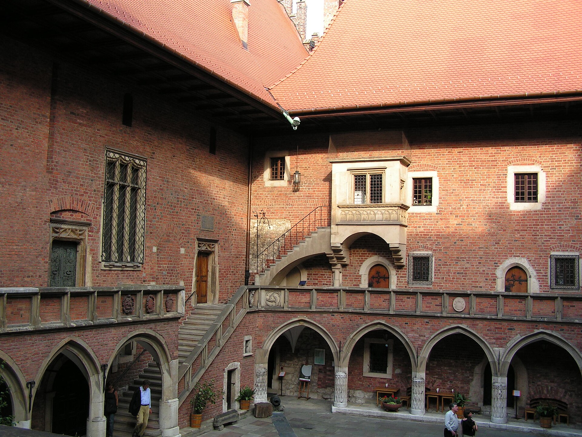 Collegium Maius courtyard, Jagiellonian University, Poland